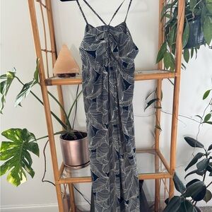 Tropical Print Romper